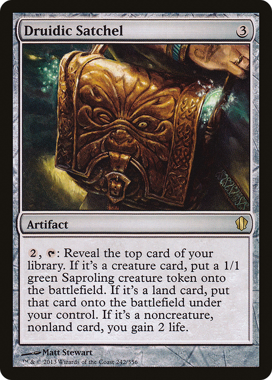 Druidic Satchel (C13-242)