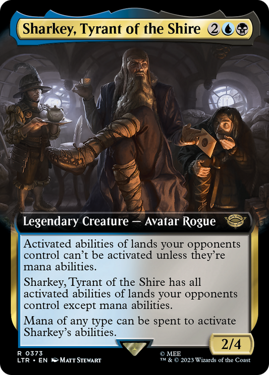 Sharkey, Tyrant of the Shire (LTR-373) (Extended Art)