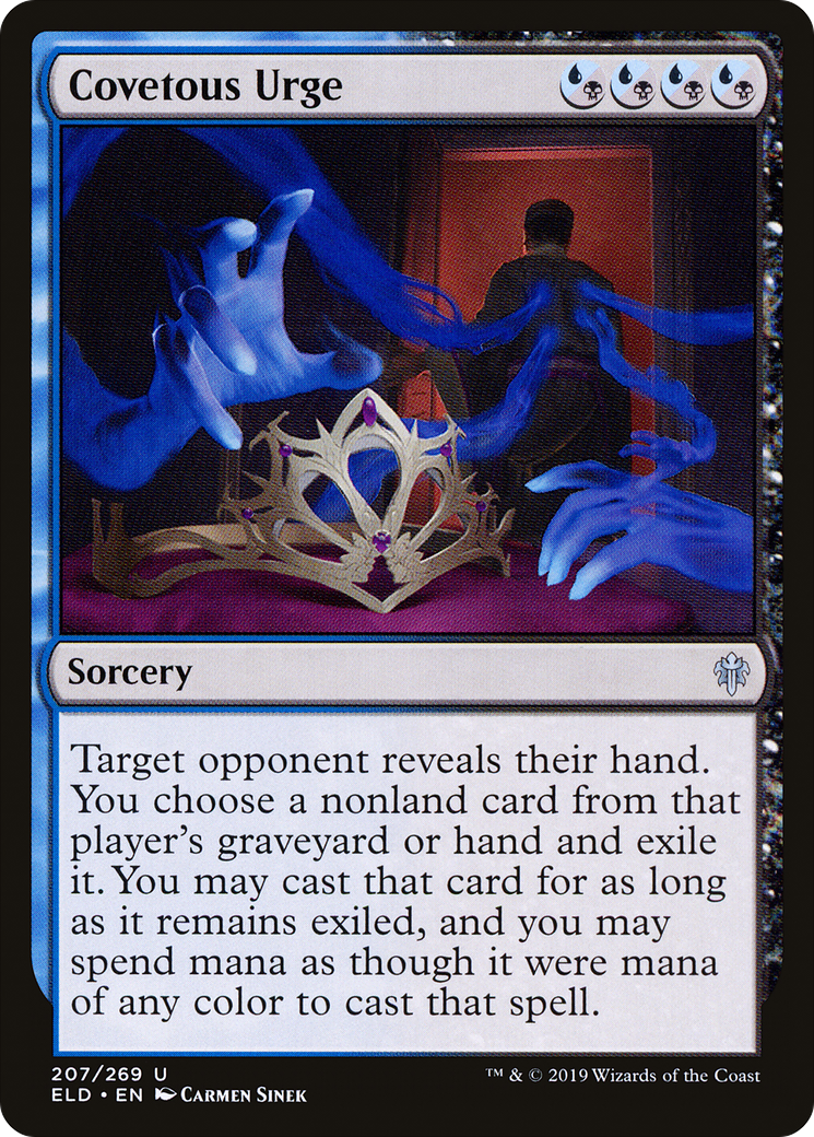 Covetous Urge (ELD-207) (Foil)