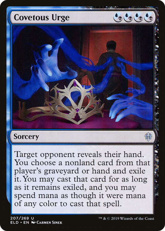 Covetous Urge (ELD-207) (Foil)