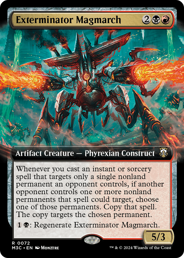 Exterminator Magmarch (M3C-072) (Extended Art)