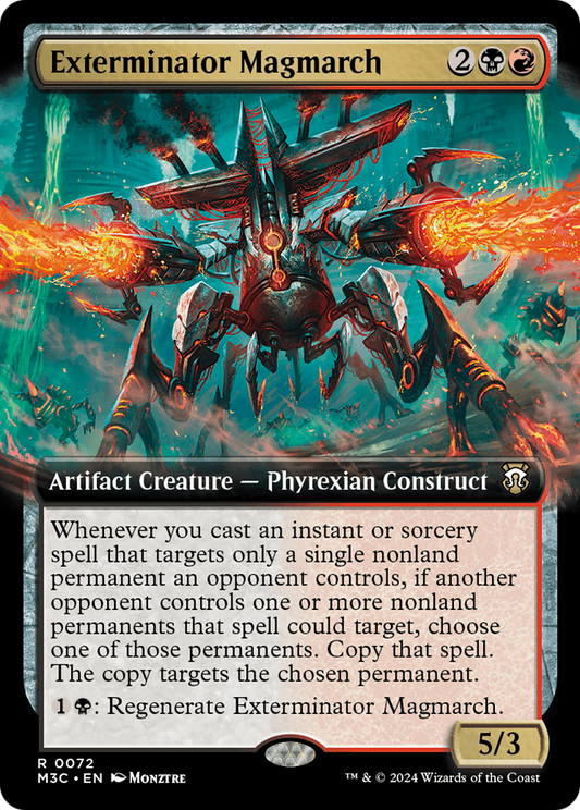 Exterminator Magmarch (M3C-072) (Extended Art)