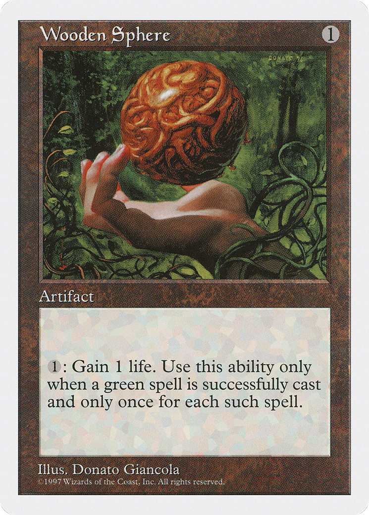Wooden Sphere (5ED-409)