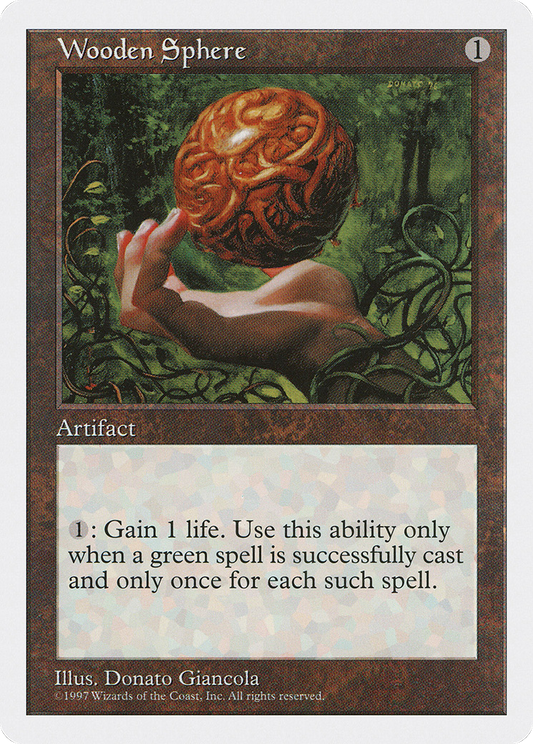 Wooden Sphere (5ED-409)