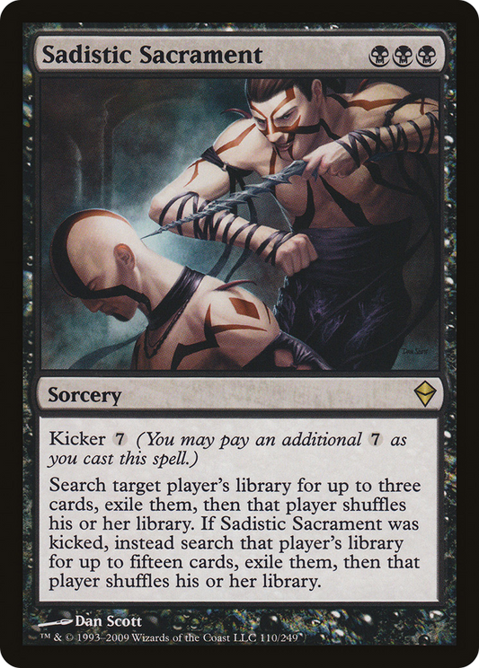 Sadistic Sacrament (ZEN-110) (Foil)