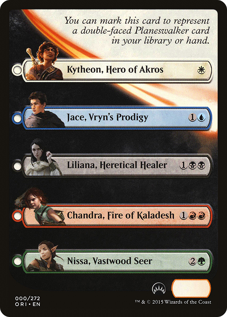Magic Origins Checklist Token (ORI-000)