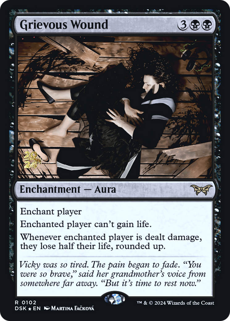 Grievous Wound (PRE-102S) (Foil)
