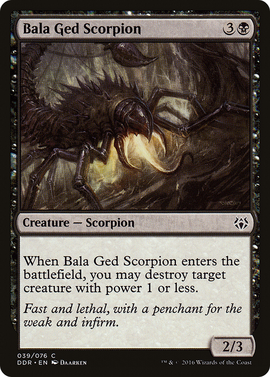 Bala Ged Scorpion (DDR-039)