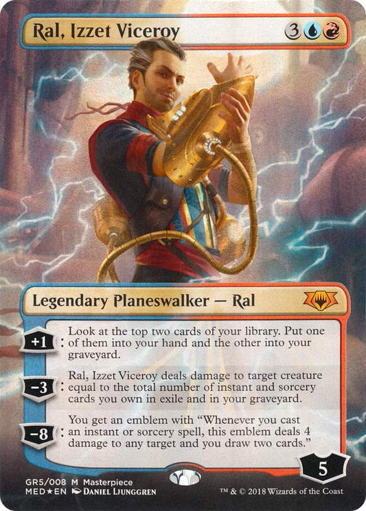 Ral, Izzet Viceroy (MED-GR5) (Borderless) (Foil)