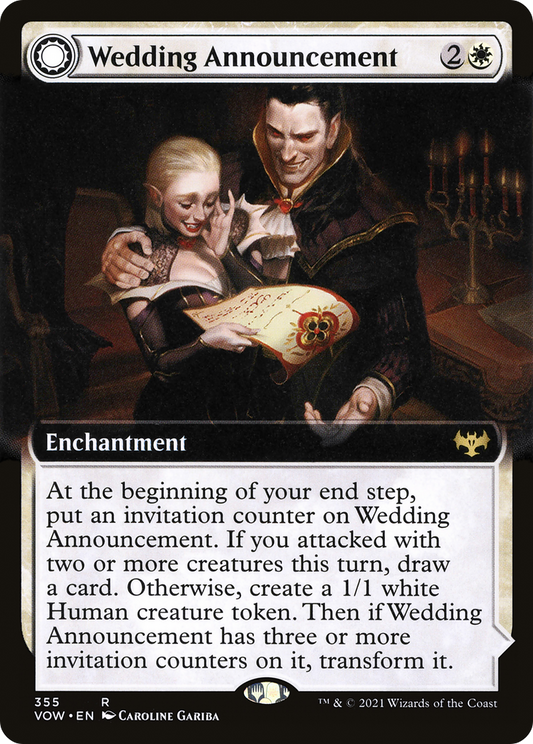 Wedding Announcement // Wedding Festivity (VOW-355) (Extended Art)