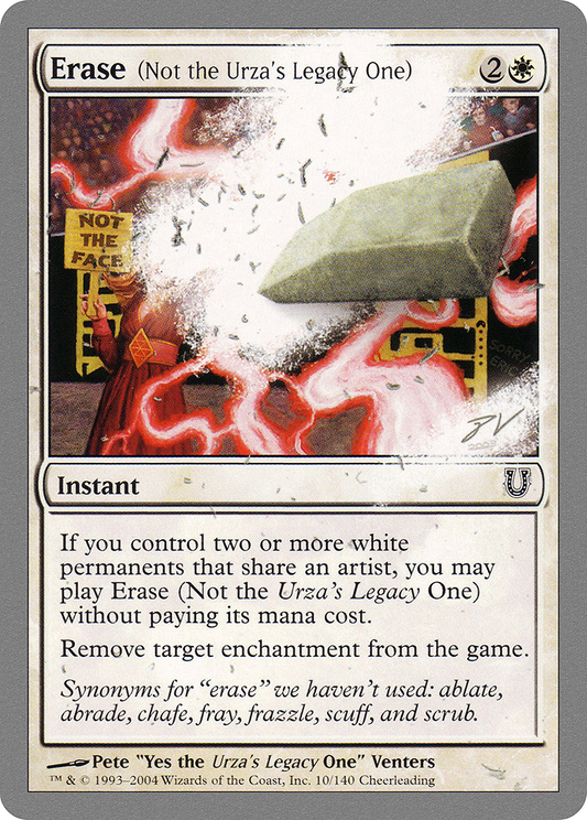 Erase (Not the Urza's Legacy One) (UNH-010)