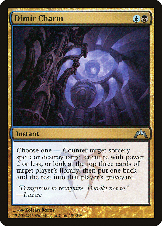 Dimir Charm (GTC-154) (Foil)