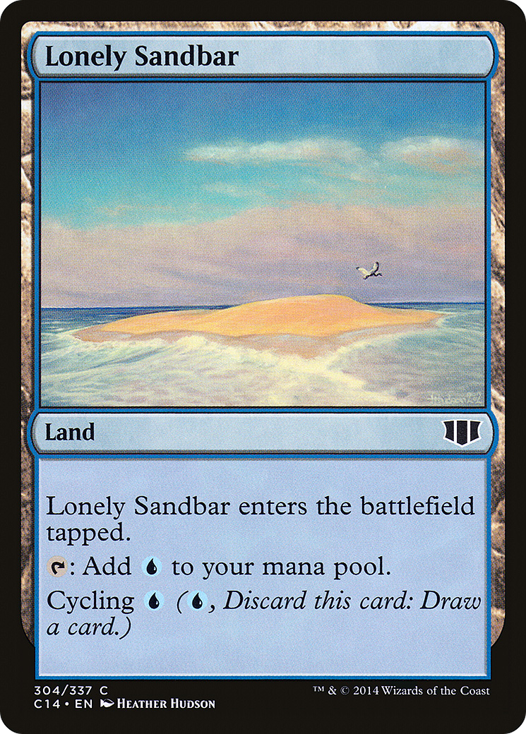Lonely Sandbar (C14-304)