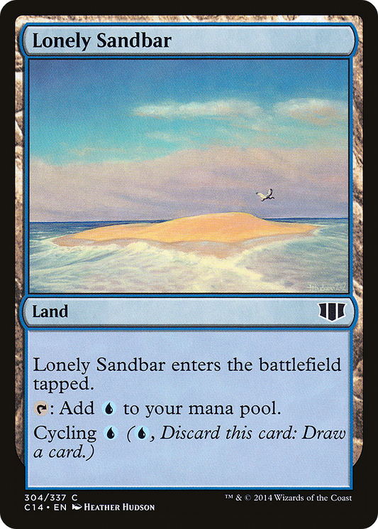 Lonely Sandbar (C14-304)