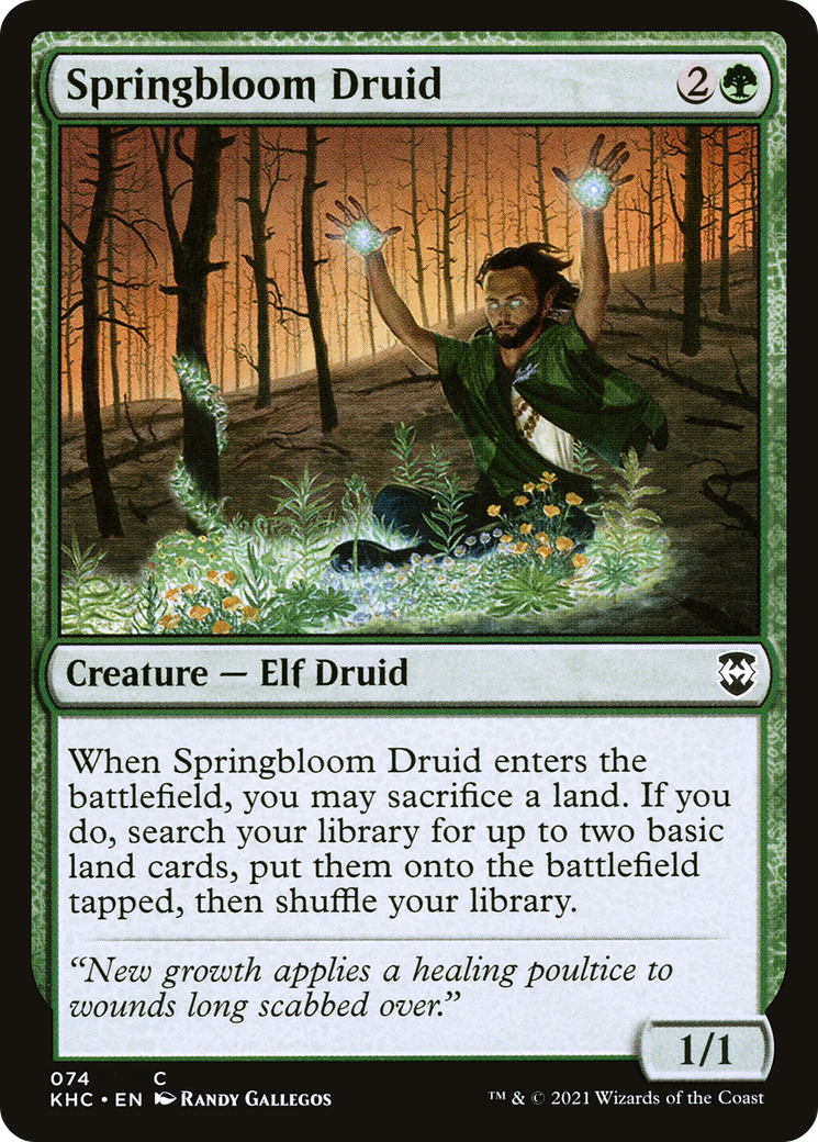 Springbloom Druid (KHC-074)