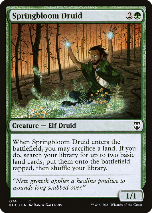 Springbloom Druid (KHC-074)