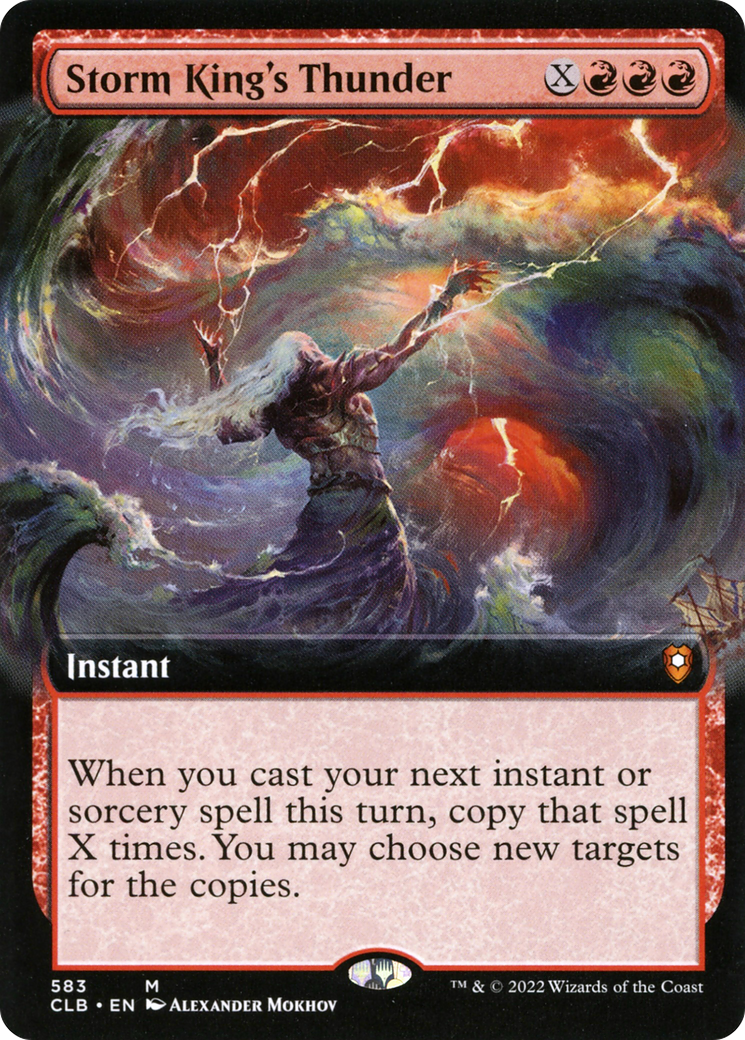 Storm King's Thunder (CLB-583) (Extended Art) (Foil)