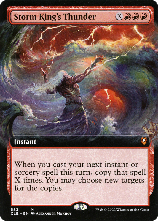 Storm King's Thunder (CLB-583) (Extended Art) (Foil)