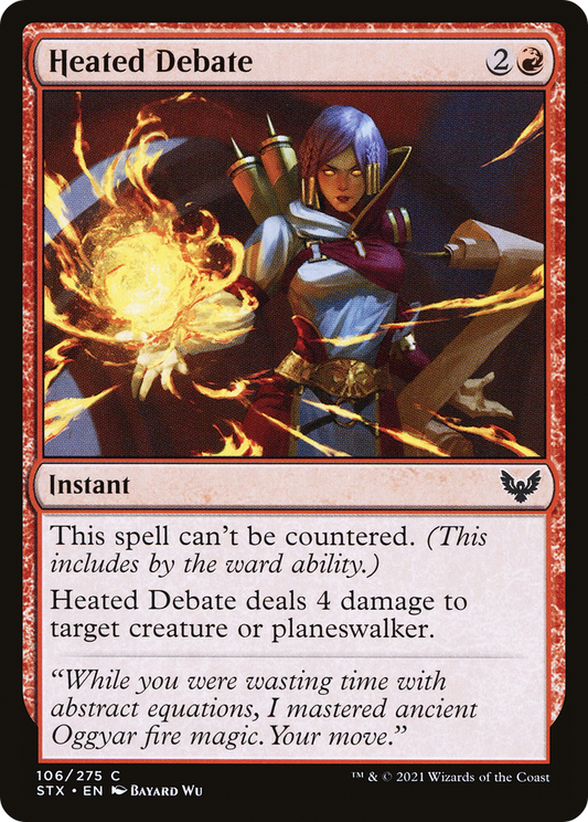 Heated Debate (STX-106) (Foil)