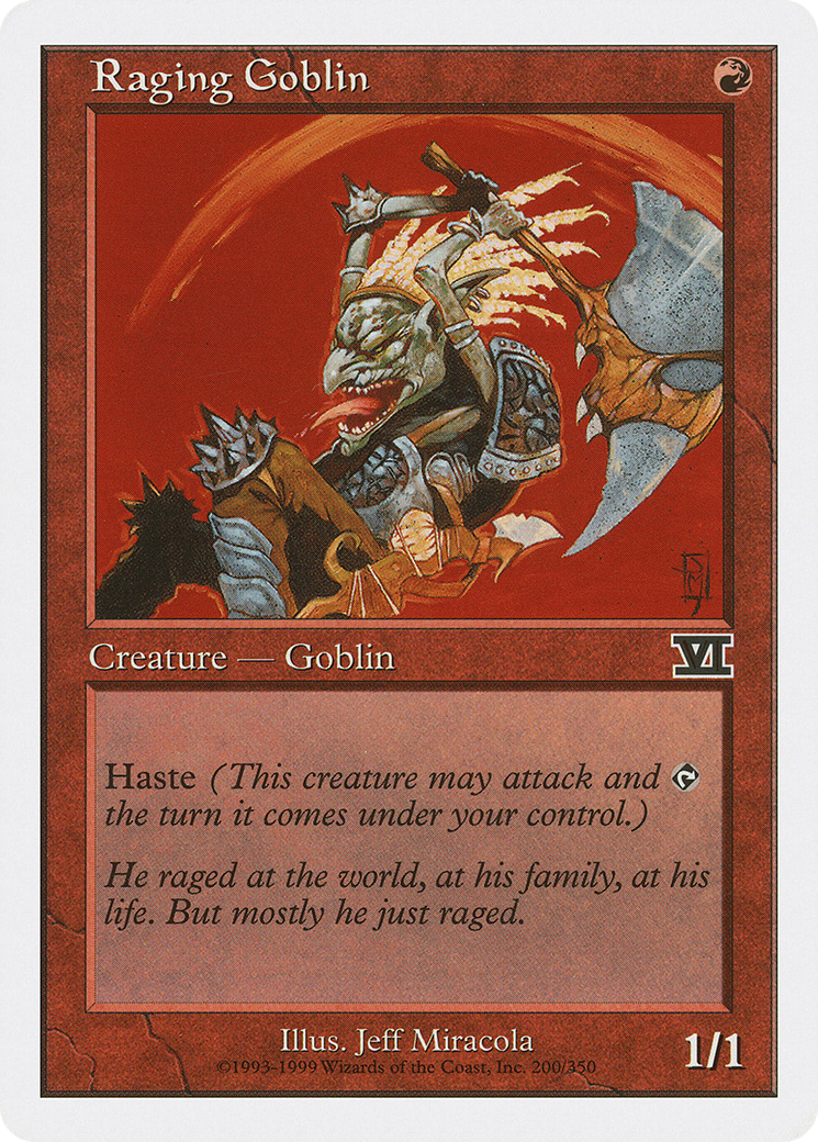 Raging Goblin (6ED-200)
