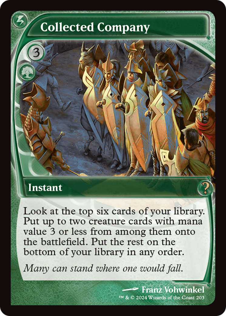 Collected Company (MB2-203) (Foil)