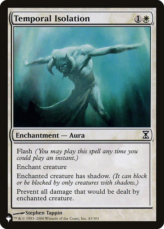 Temporal Isolation (LIST-TSP-43)