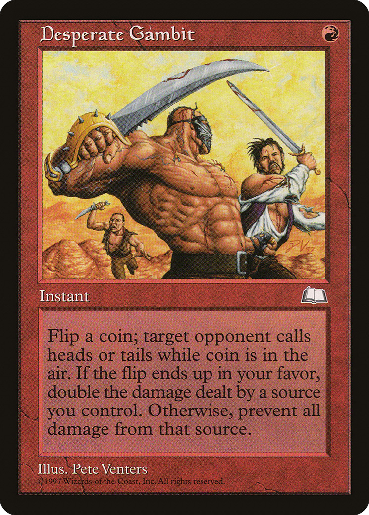 Desperate Gambit (WTH-096)