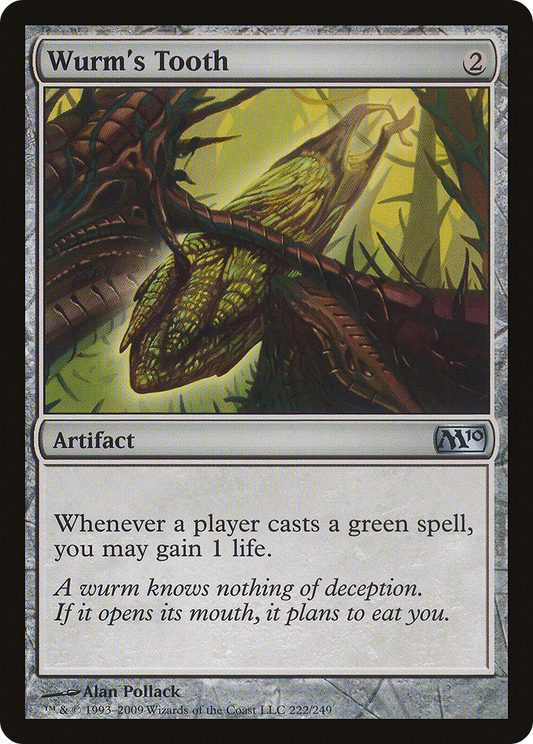 Wurm's Tooth (M10-222) (Foil)