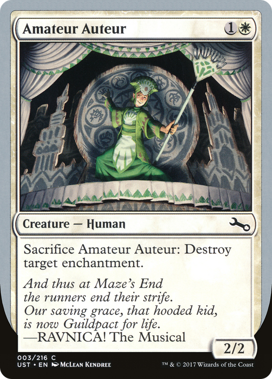 Amateur Auteur (UST-03A) (Foil)
