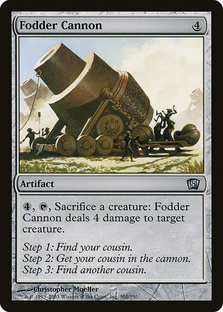 Fodder Cannon (8ED-302★) (Foil)