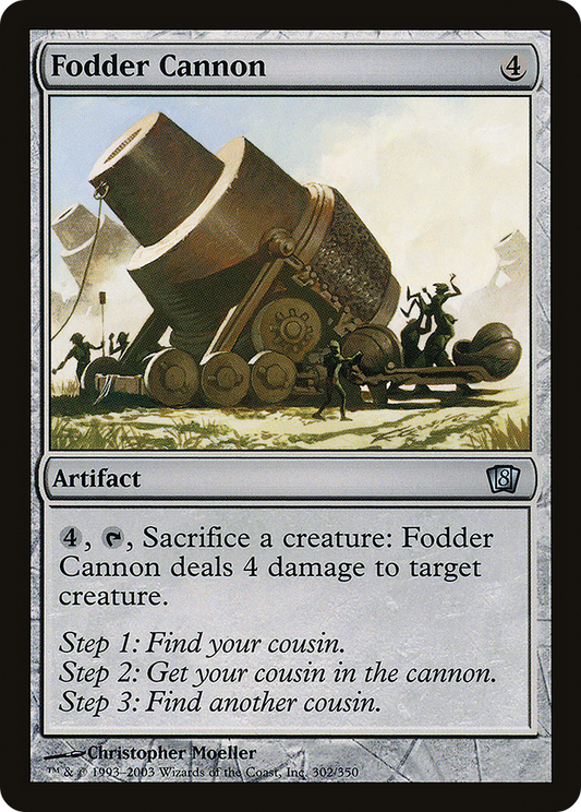 Fodder Cannon (8ED-302★) (Foil)