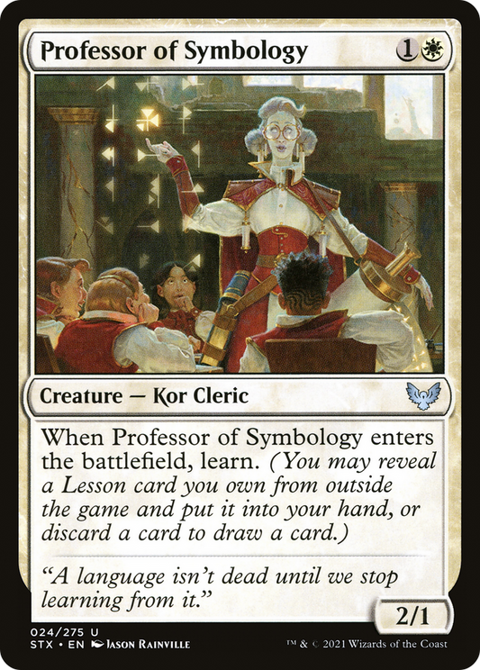 Professor of Symbology (STX-024) (Foil)