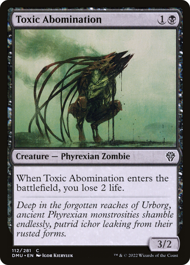 Toxic Abomination (DMU-112) (Foil)