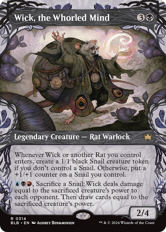 Wick, the Whorled Mind (BLB-314) (Showcase)