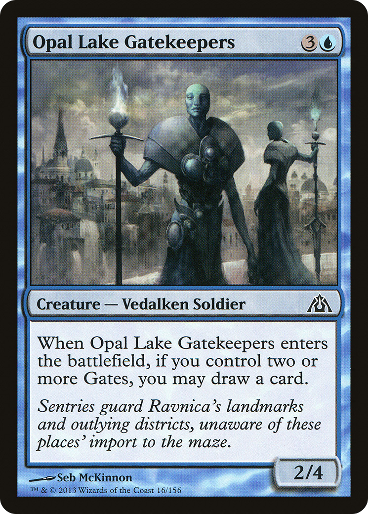Opal Lake Gatekeepers (DGM-016) (Foil)