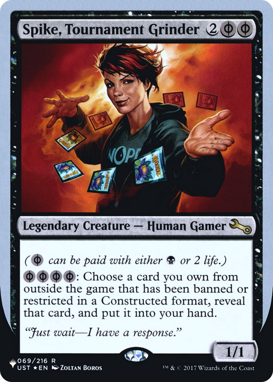 Spike, Tournament Grinder (LIST-024) (Foil)