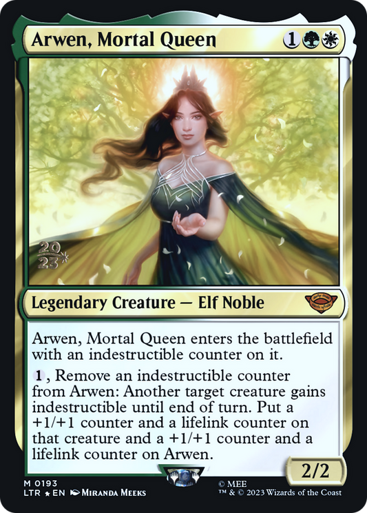 Arwen, Mortal Queen (PRE-193S) (Foil)