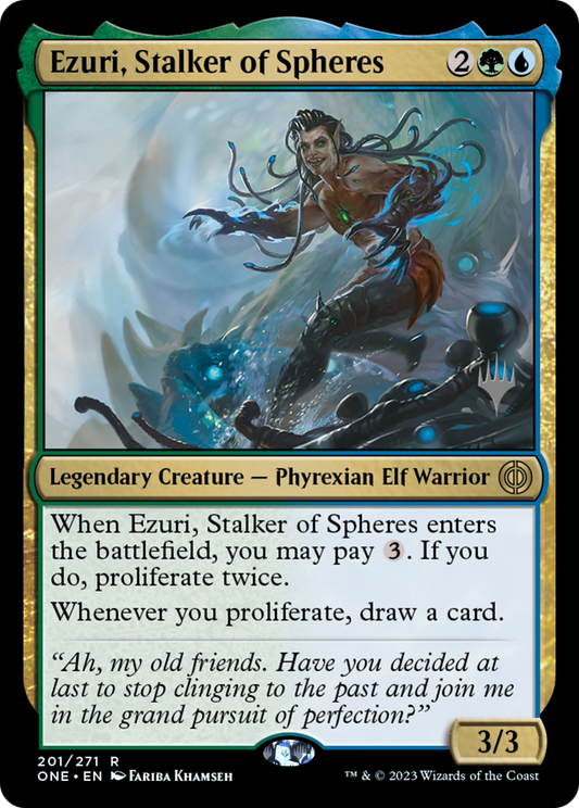Ezuri, Stalker of Spheres (PPONE-201P) (Foil)