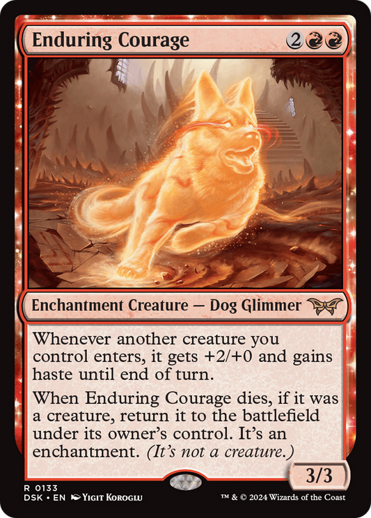 Enduring Courage (DSK-133) (Foil)