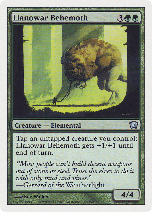 Llanowar Behemoth (9ED-252)
