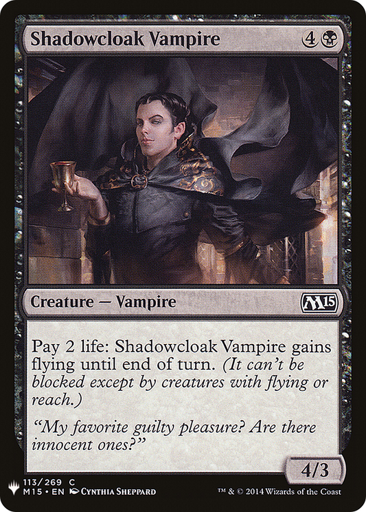Shadowcloak Vampire (LIST-M15-113)