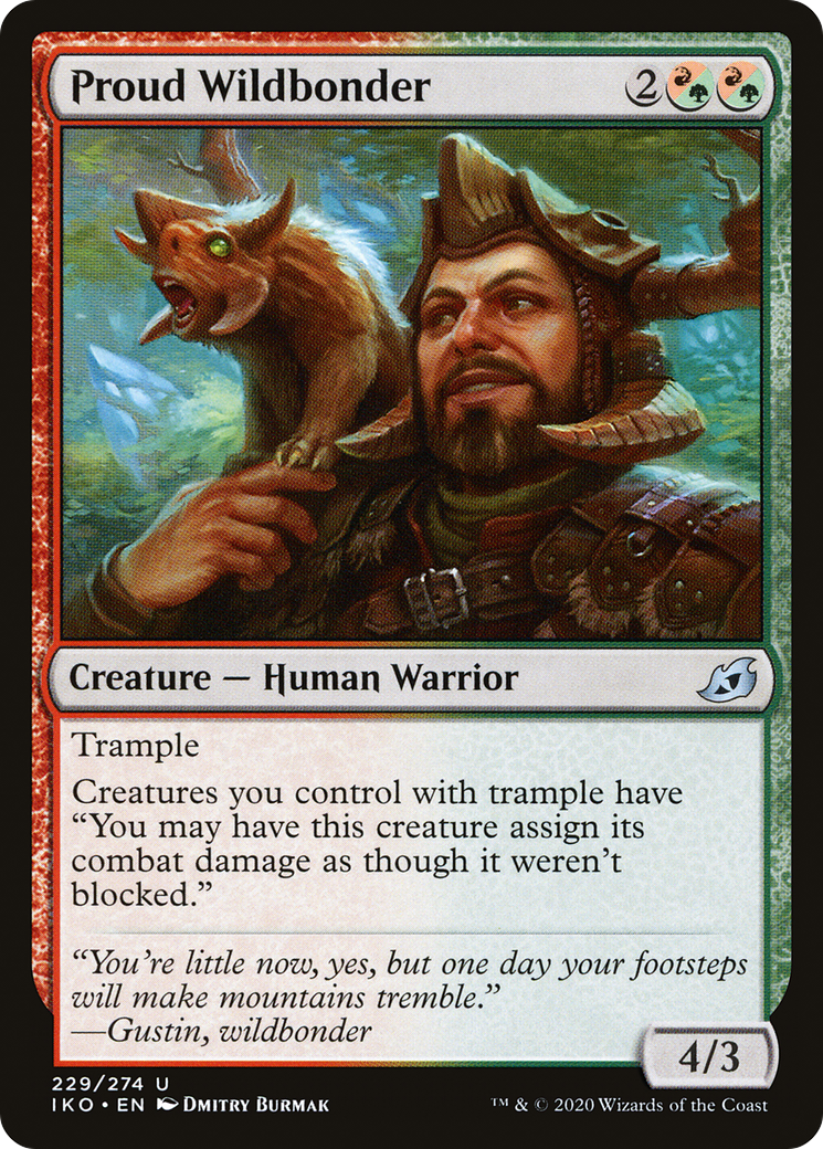 Proud Wildbonder (IKO-229) (Foil)