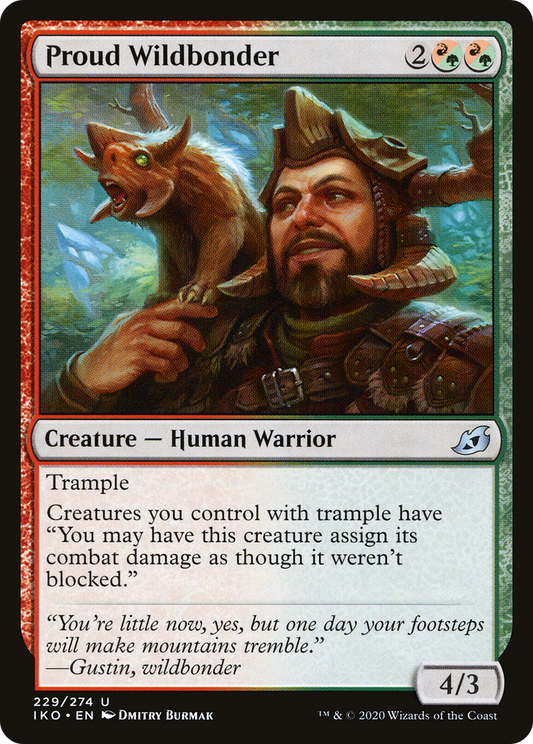 Proud Wildbonder (IKO-229) (Foil)