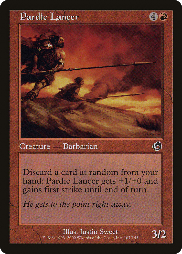 Pardic Lancer (TOR-107) (Foil)