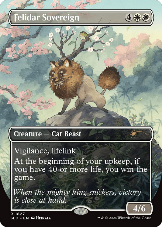 Felidar Sovereign (SLD-1827) (Borderless) (Foil)