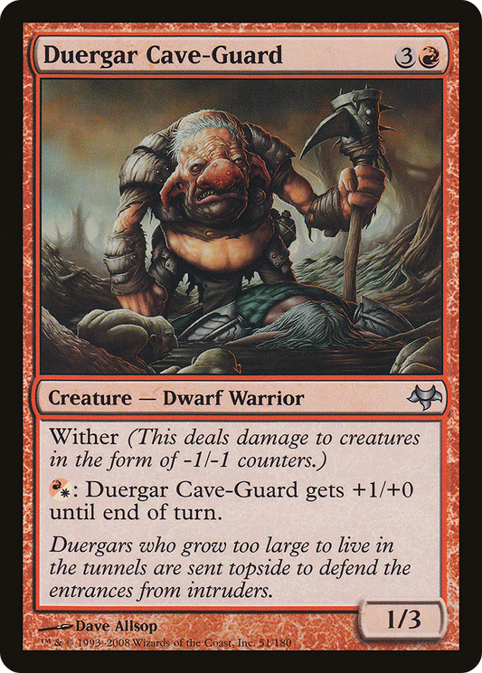 Duergar Cave-Guard (EVE-051) (Foil)