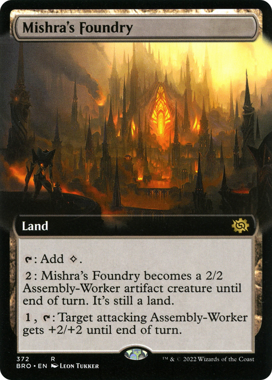 Mishra's Foundry (BRO-372) (Extended Art) (Foil)