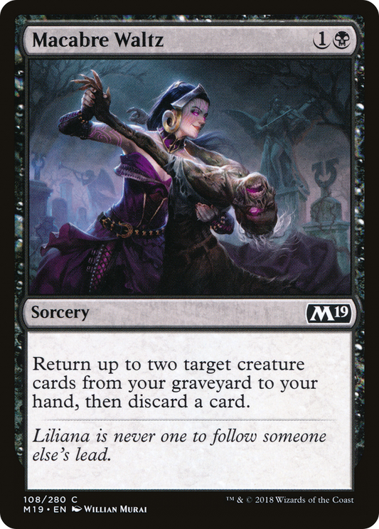 Macabre Waltz (M19-108) (Foil)