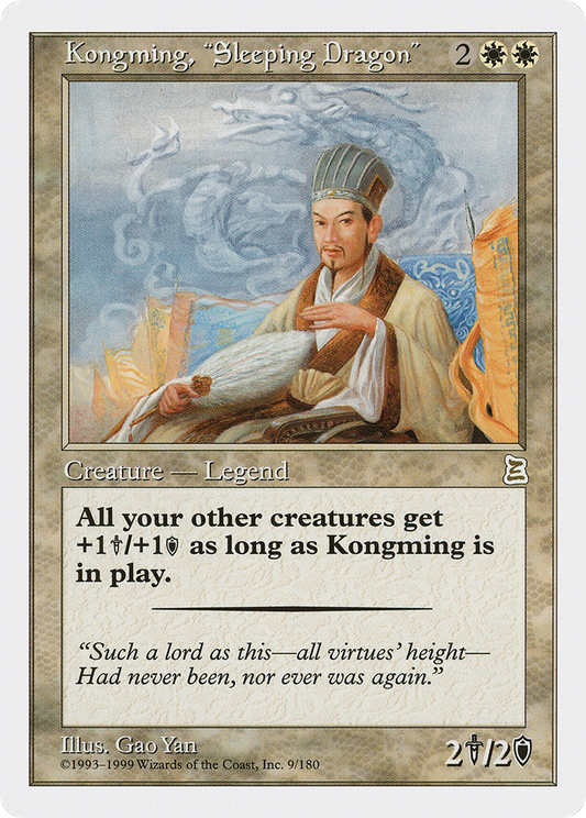 Kongming, "Sleeping Dragon" (PTK-009)