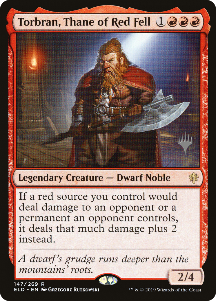 Torbran, Thane of Red Fell (PPELD-147P) (Foil)